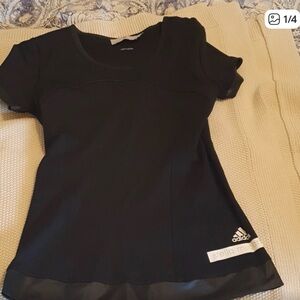 Adidas by Stella McCartney Black Short Sleeve Tee